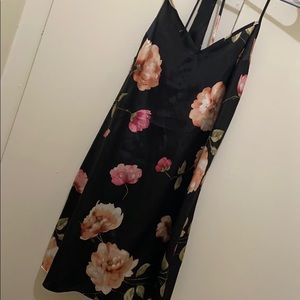 Silk sleepwear floral